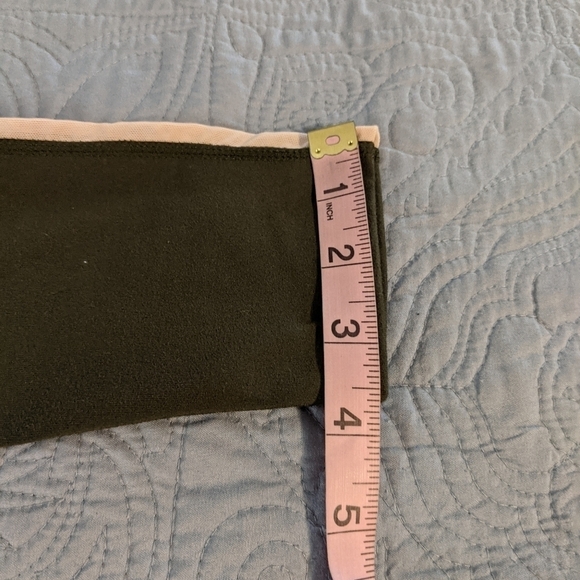 Fabletics Olive Green/Cream Athletic Leggings XXS - Picture 5 of 13